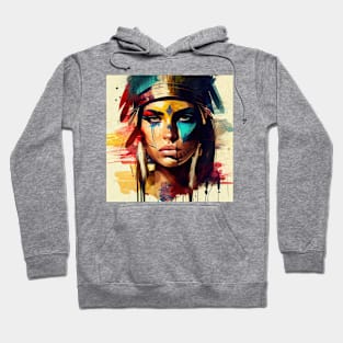 Powerful Egyptian Warrior Woman #1 Hoodie